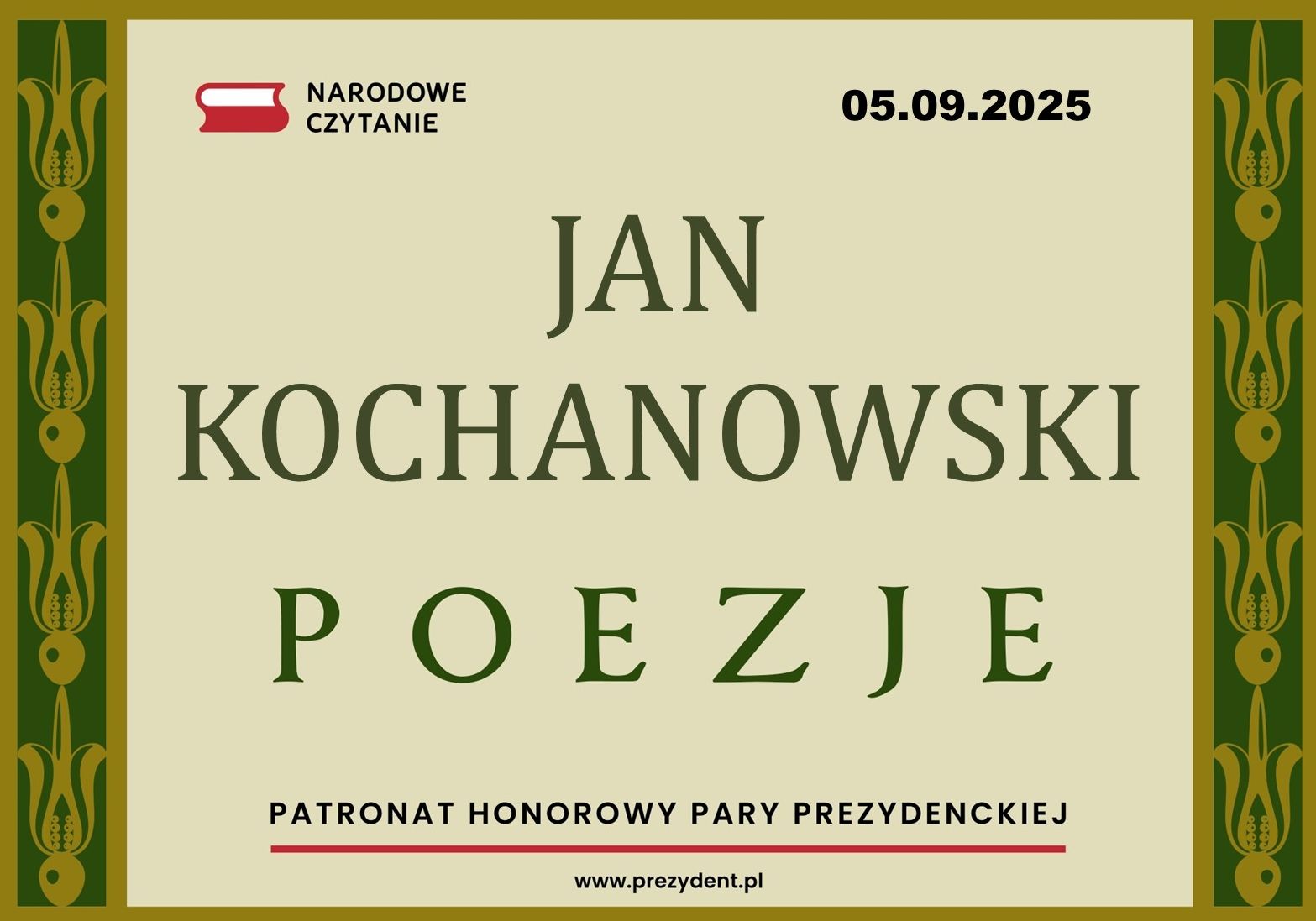 Czytajmy razem - Narodowe Czytanie 2025
