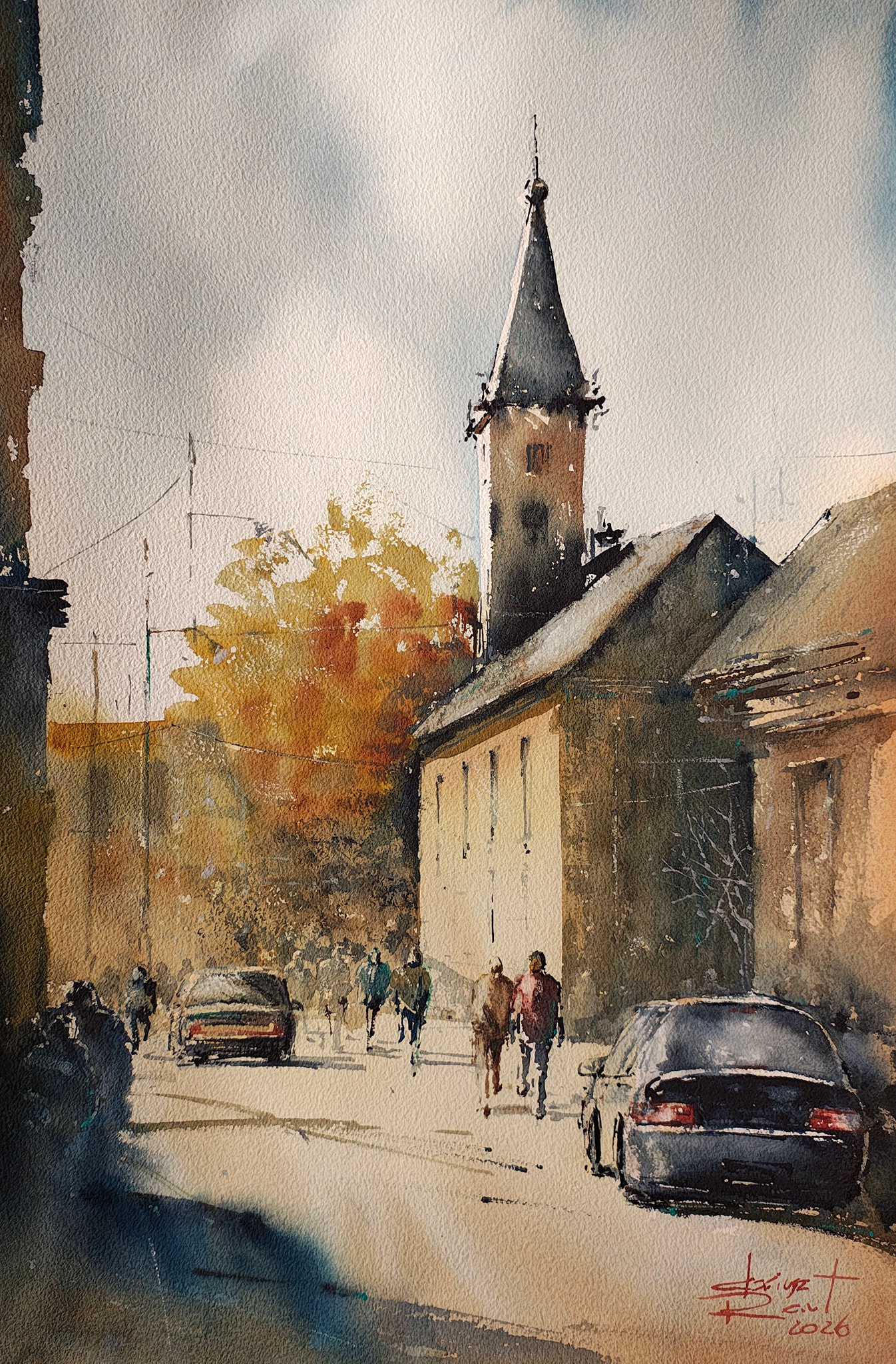 Zapraszamy na wystawę akwareli Dariusza Rauta